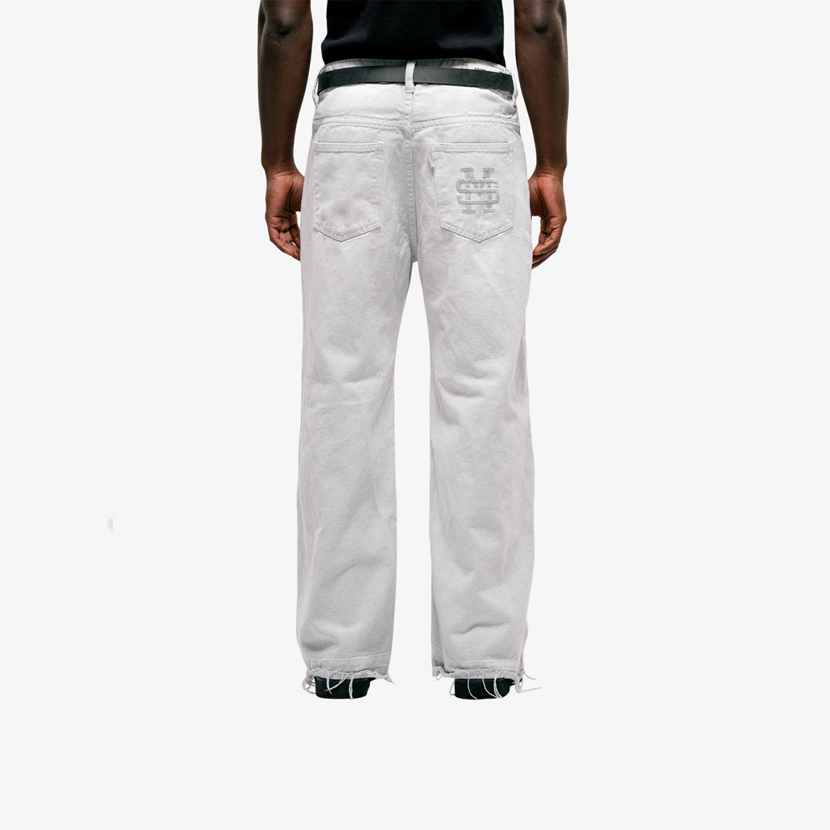Monoic Flared Pants 'Gris Claro Desgastado'